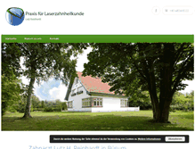 Tablet Screenshot of laserdental-aesthetic.com
